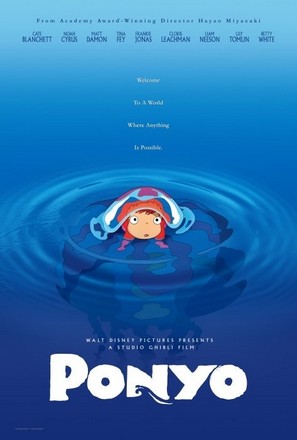 ดูอนิเมะ Ponyo On The Cliff By The Sea (2008) โปเนียว ธิดาสมุทรผจญภัย HD พากย์ไทย