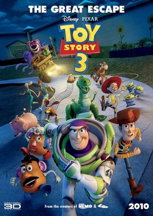 Toy Story 3 ดูการ์ตูนออนไลน์ อะนิเมะ Cartoon Disney