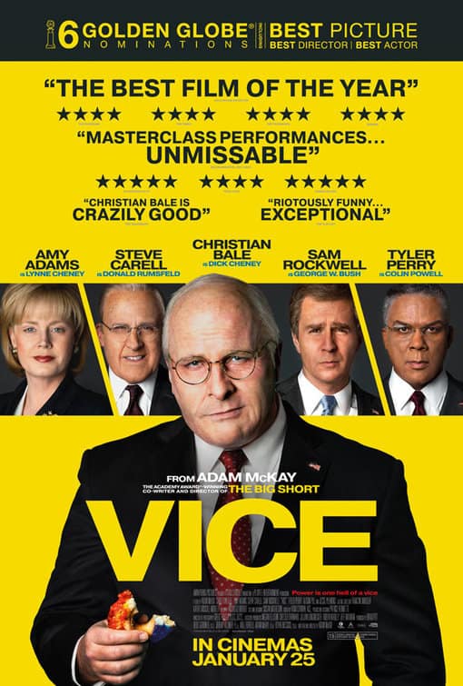 ดูหนัง Vice (2018) รองประธานาธิดีเขย่าโลก พากย์ไทย