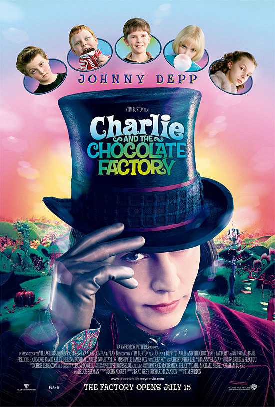 ดูหนังออนไลน์ Charlie and the Chocolate Factory (2005) ชาร์ลี กับ โรงงานช็อกโกแลต พากย์ไทย ดูฟรี