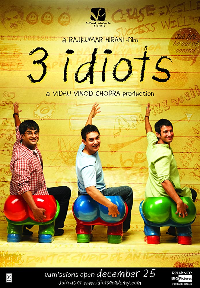 ดูหนังออนไลน์ สนุก ๆ มันๆ 3 Idiots ซับไทย