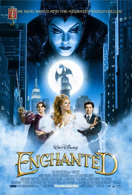 ดูหนังการ์ตูน แอนิเมชั่น Enchanted (2007) มหัศจรรย์รักข้ามภพ พากย์ไทย