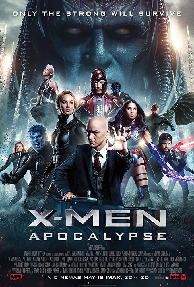 ดูหนัง MARVEL X-Men Apocalypse หนังชัด ดูฟรี เต็มเรื่อง