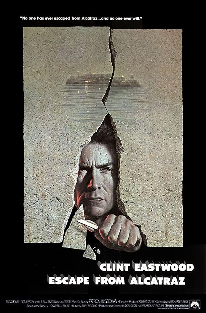 หนังเก่าน่าดู ดูหนัง Escape from Alcatraz (1979) ฉีกคุกอัลคาทราซ เต็มเรื่อง