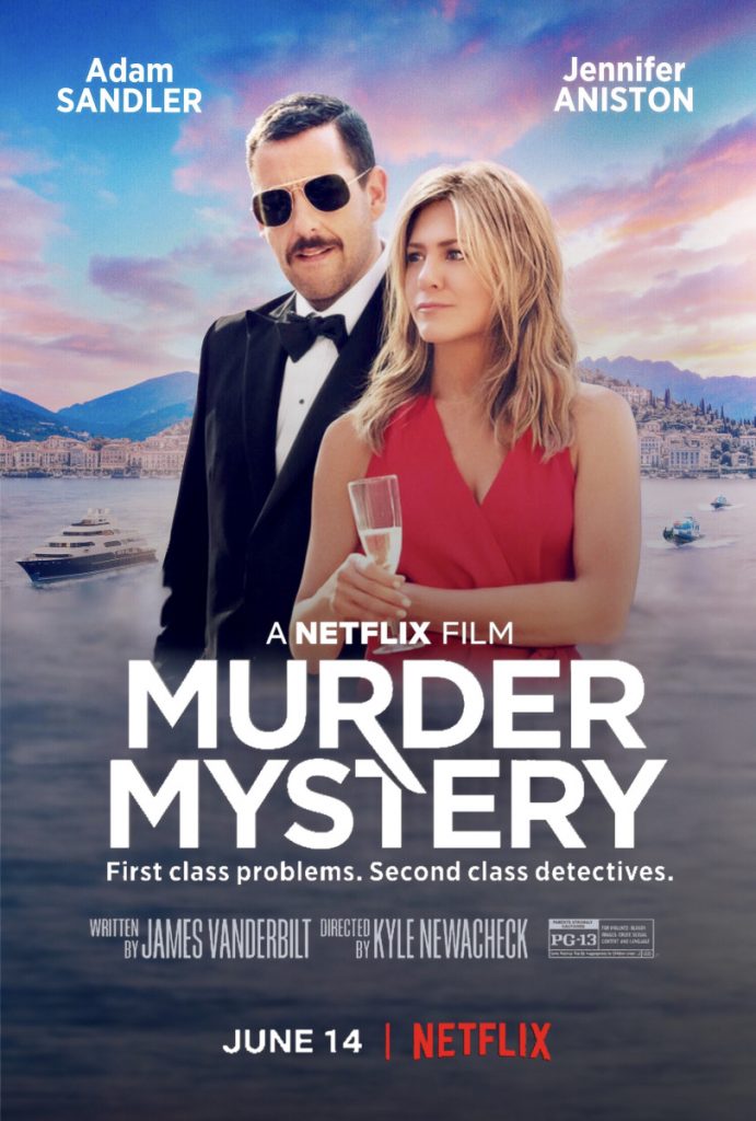 ดูหนัง NETFLIX เต็มเรื่อง Murder Mystery (2019) ปริศนาฮันนีมูนอลวน