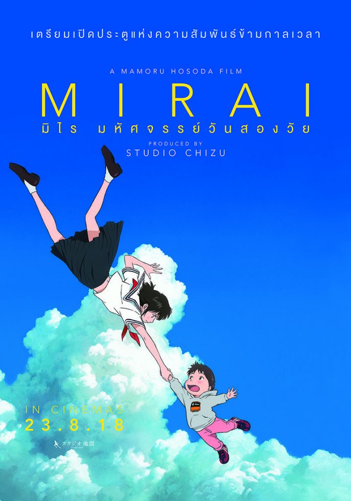 ดูหนังการ์ตูนออนไลน์ อนิเมะ Mirai (2018) มิไร มหัศจรรย์วันสองวัย เต็มเรื่อง